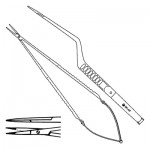 240mm Scissors Straight Flat Handle, Straight Tip, Toothed Blades