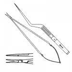240mm Micro Scissors Yasargil Handle, Straight Tip